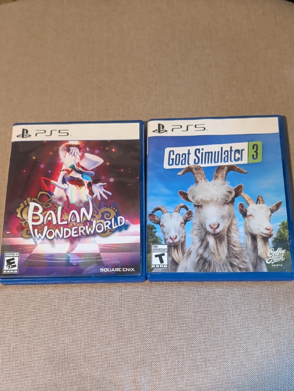 PS5 BALAN Wonderworld & Goat Simulator 3